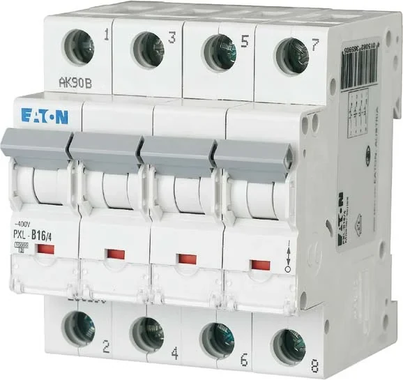 Eaton (Installation) LS-Schalter C, 16A, 4-polig PXL-C16/4