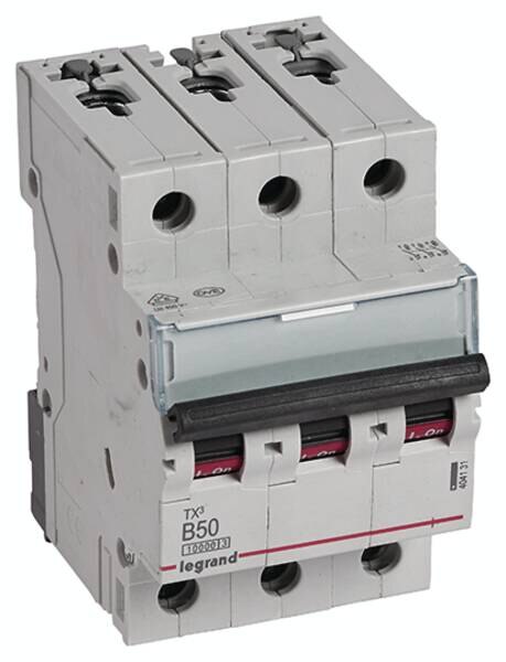 Legrand Legrand 404131 TX3 LS-Schalter B 50A 3-polig 10kA 400VAC 3TE