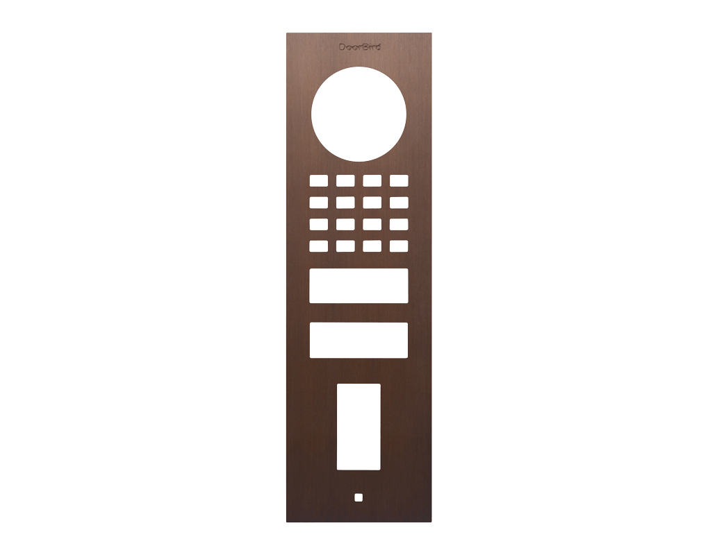 Doorbird DoorBird D1101FV Fingerprint 50 Aufputz Frontblende – Echte Baubronze