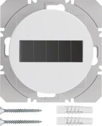 Berker KNX-Funk Wandsender 1-fach polarweiß glänze 85655139