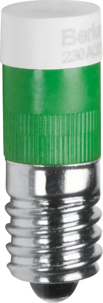 Berker Berker LED-Lampe E10 grün 167803