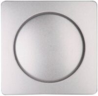 Kopp 333720187 AbdeckungDW dimmbar Paris silber