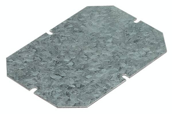 Legrand Legrand 035811 Montageplatte Vollplatte für Kunststoffgehäuse 155x110mm