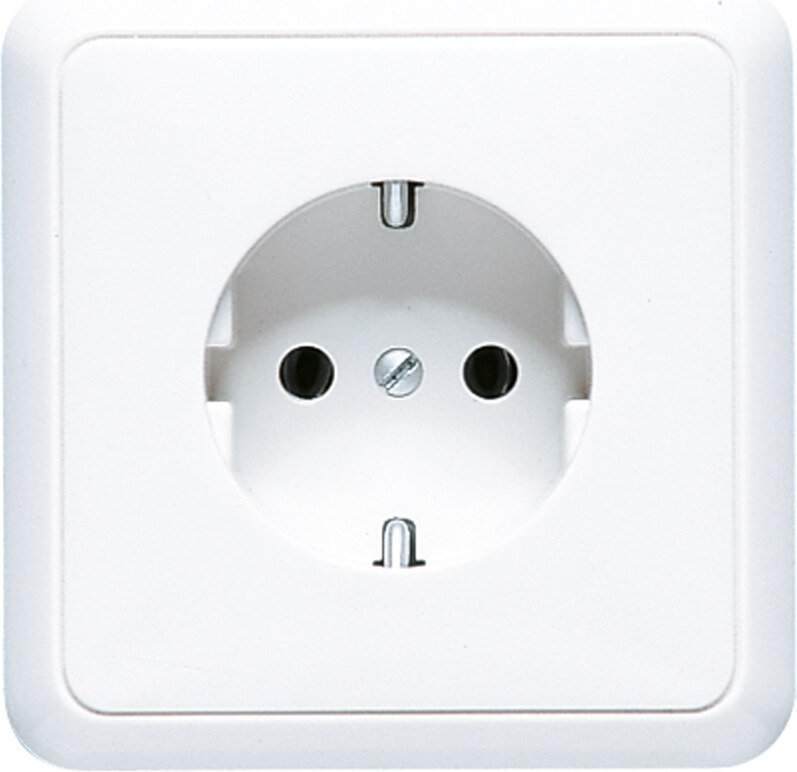 Jung Jung SCHUKO-Steckdose alpinweiß 16A 250V 5520 WW
