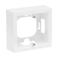 Legrand 765198 SEANO APgehäuse 1-fach in der Farbausführung Ultraweiß