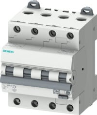 Siemens 5SU1346-7FP16 FI/LS-Schalter 6kA 4P Typ A 30mA C 16A AC400V