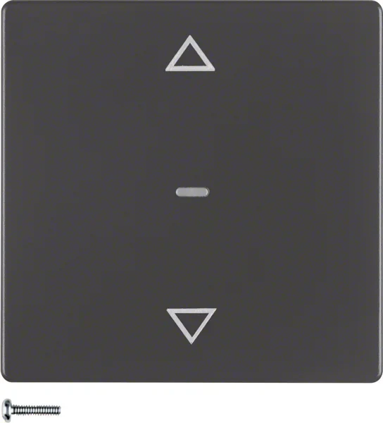 Berker Berker KNX-Funk Jalousie-Taste anthrazit samt 85245226