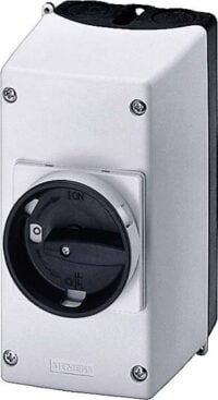 Siemens 3RV1923-1DA00 Isolierst. Aufbau- gehäuse IP55 N/PE in 0-St. abschließbar