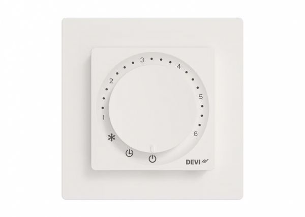DEVI Raumthermostat 230V 16A IP21 DEVIreg Basic Widerstandssensor