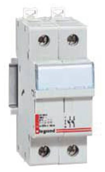 Legrand Legrand 005826 Sicherungstrenner 2polig für Zylindersich. 8,5x31,5mm 400VAC 20kA