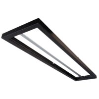 SG LEUCHTEN Abdeckung schwarz Aluminium L1203mm 212259 H47mm