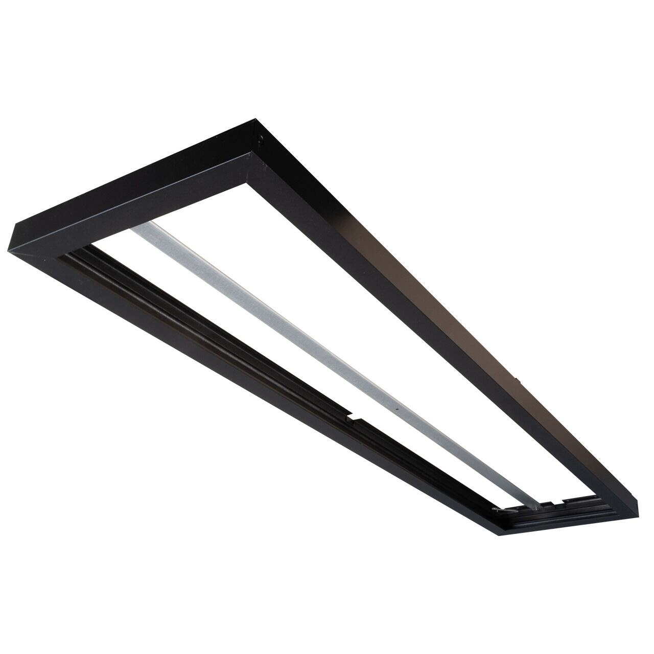 SG Leuchten SG LEUCHTEN Abdeckung schwarz Aluminium L1203mm 212259 H47mm