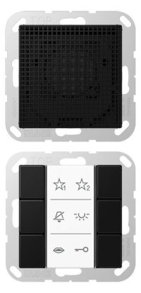 Jung SI AI A 6 SWM Audio-Innenstation Serie A graphitschwarz matt