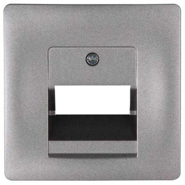 Kopp Kopp 328343180 UAE-Abdeckung f.1-2 AnschlussM2,5x12mm VENEDIG platin