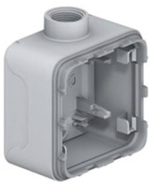 Legrand Legrand 069656 Feuchtraumdose 1-fach Aufputz grau