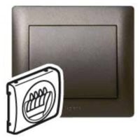 Legrand 771225 Abdeckung HIFI Lautsprecher 2-fach Galea dark bronze