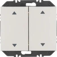 Berker Modul Wippe 2-fach Auffdr K.5 edelst 24127204