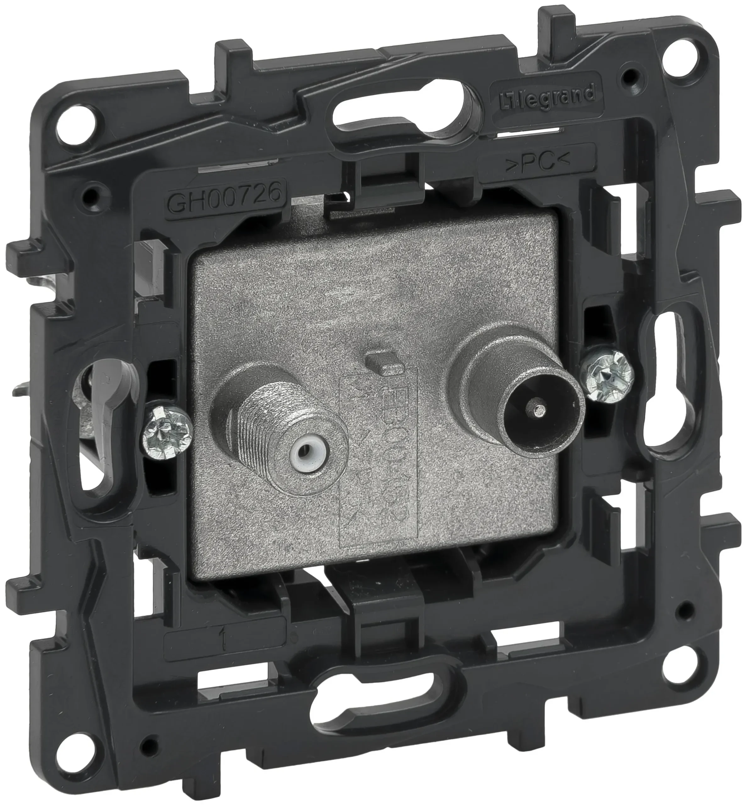 Legrand Legrand 864055 Einsatz TV-SAT Durchgangsdose Niloe Step