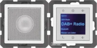 Berker Radio mit Lautspr. DAB+, B t.,Q.x polar weiß 30806089