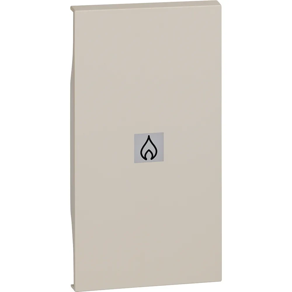 Legrand BTicino KM01M2PN LivingNow 2M Tasten- abdeckung mit Symbol Heizung Sand
