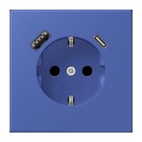 Jung LC1520-15CA206 SCHUKO-Steckdose mit USB Typ AC LC32020