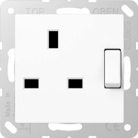 Jung Steckdose 13A 250V 2-pol. A 3171 WW