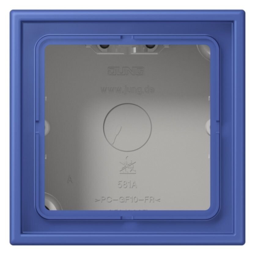 Jung Jung LC 581 A 206 AP-Kappe 1-fach Duroplast lackiert Serie LS bleu outremer 31
