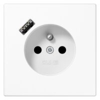 Jung LS1520F-18AWW Steckdose Frz/Belg mit USB Typ A