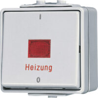 Jung Heizung Notschalter Aus 2-polig 602 HW