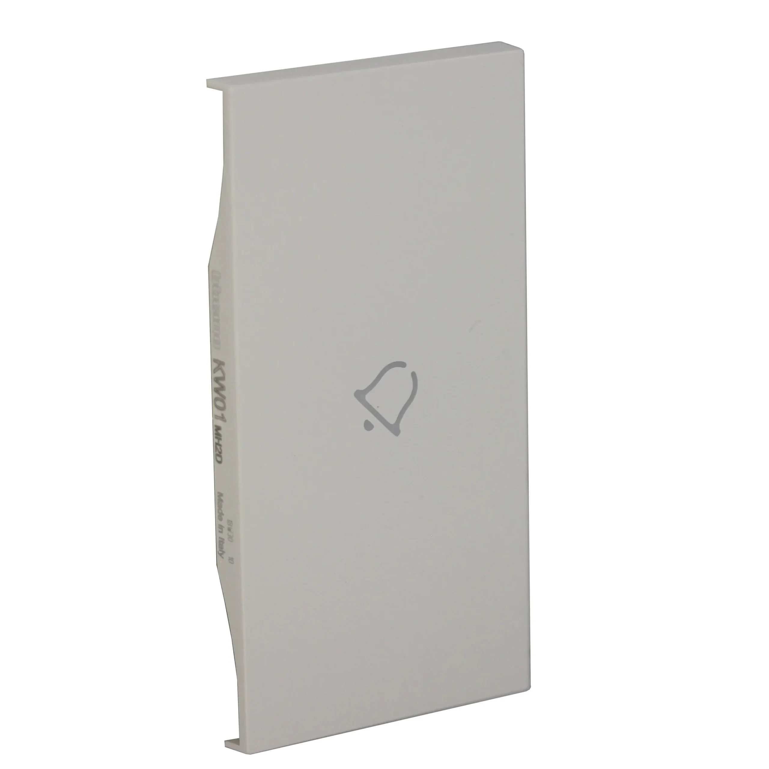 Legrand BTicino KW01MH2D LivingNow 2M Tasten- abdeckung MyHome mit Symbol Glocke White
