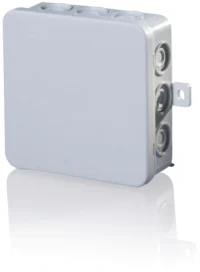 Legrand A01047 Abzweigdose 100x100x40mm grau bis zu 12 Abschneid-Leitungseinf.