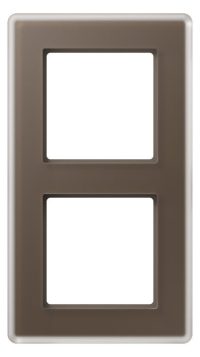 Jung AV582GLMMO Glasrahmen 2f senkr.eu.waager.e Montage Glas A VIVA mo