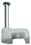 Kopp 346301089 Schellen mit Näg.2ad. weiß