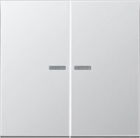 Jung KNX RF Taster 2-fach Aluminium AlMg1 Natu AL 10921 ST RF