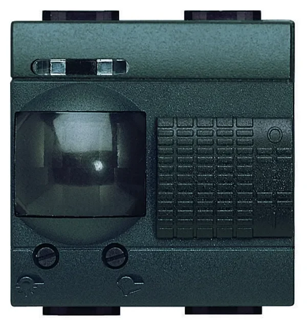Legrand BTicino L4432 Passiv-IR-Bewegungsmelder 30s bis 10Min 2M Anthrazit