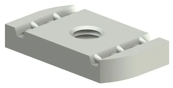 Legrand Legrand CM801831 Selbstblockierende Mutter E41M12 elektrolytisch verzinkt