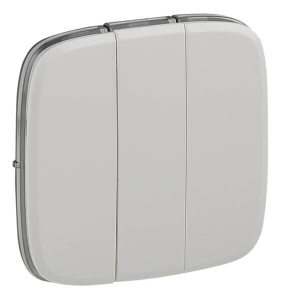 Legrand Legrand 755035 Wippe 3-fach Schalter Valena Allure ultraweiß