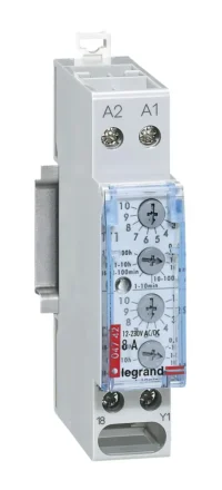 Legrand 004742 Zeitrelais taktgebendes Relais analog 12-230VAC/DC 1TE