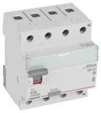 Legrand 411821 TX3 Fi-Schalter 63A 4-polig 300mA Typ F 400VAC 4TE