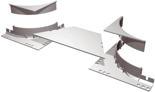 Legrand Legrand 637973 PVC Abzweigstück B500 H100