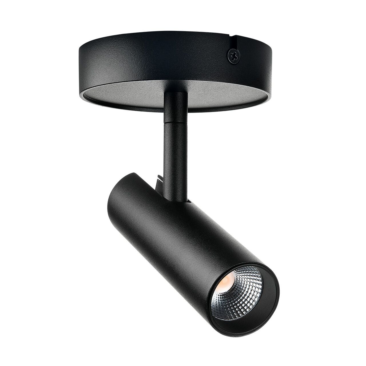 SG Leuchten SG LEUCHTEN LED-Anbauleuchte 7W 2700K schwarz TUBE MICRO 320809 360lm Konverter