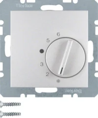 Berker Raumtemperaturregler mit Wechsler 20261404