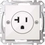 Merten Steckdosen-Einsatz pws/gl USA 20A MEG2156-0319