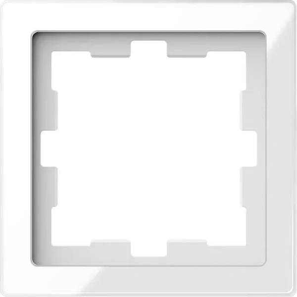 Merten Merten Rahmen 1 fach kristallws D-Life Glas MEG4010-6520
