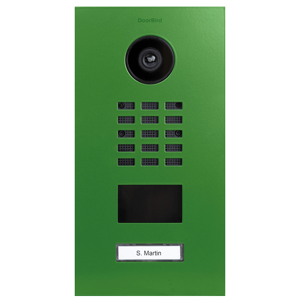 Doorbird DoorBird D2101V IP Video Türsprechanlage – RAL 6018