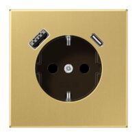 Jung ME1520-15CAC SCHUKO-Steckdose mit USB Typ AC
