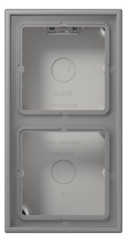 Jung Jung LC 582 A 203 AP-Kappe 2-fach Duroplast lackiert Serie LS gris 31 (32011)