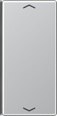 Jung Taste 2-fach alu mit Symbolen A 402 TSAP AL