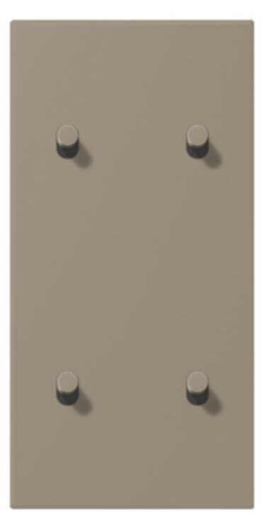 Jung Jung LC12-25R0242 Abdeckung mit Kipphebel "Zylinder" 2x2 Kipphebel senkrecht LS 1912 omb