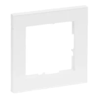 Legrand 765181 SEANO+1-fach Rahmen in der Farbausführung Ultraweiß